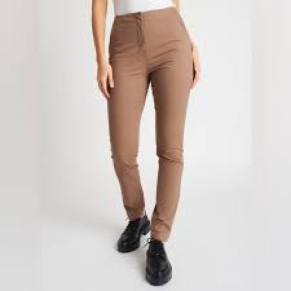 Kit And Ace New Heights High Rise Pant in Black Sz 2 - Picture 2 of 5